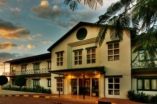 Maun Lodge gebouw